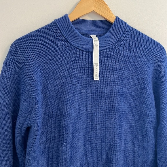 Lululemon Merino Wool Blend Ribbed Crewneck Sweater - Picture 2 of 7
